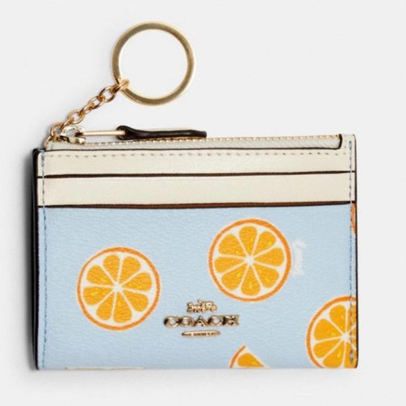 Coach orange slice wallet hotsell